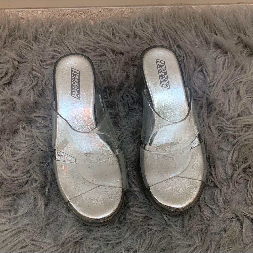 Jeffrey Campbell Jelly shoes 7W